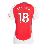 Arsenal Takehiro Tomiyasu #18 Hjemmebanetrøje Dame 2024-25 Kortærmet